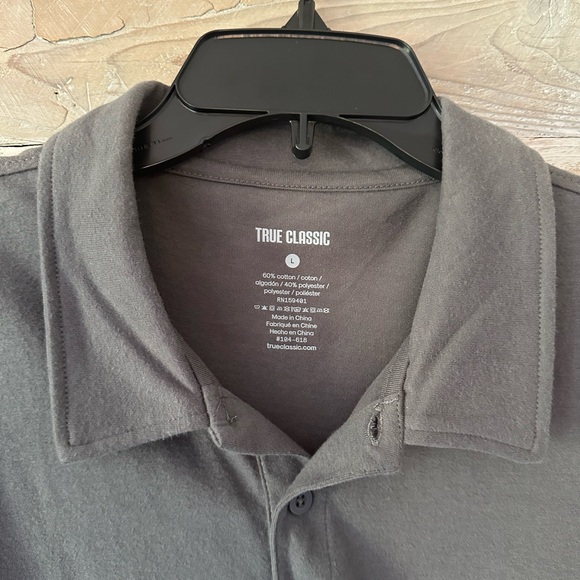 Men's Gray Polo Shirt Set (2 Polo) New w/o tags - Picture 4 of 4